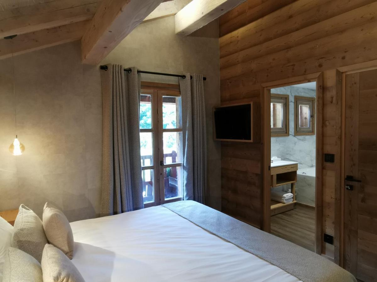 Chalet Jardin d'Angèle Chambres d'hôtes Courchevel Exterior foto